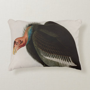 Coussins Décoratifs Vautour californien Oiseaux d'Amérique Audubon Im