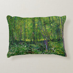 Coussins Décoratifs Vincent Van Gogh Arbres Et Sous-Croissance