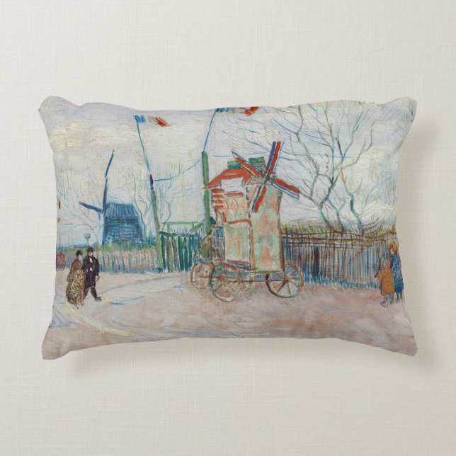 Coussins Décoratifs Vincent van Gogh - Impasse des Deux Frères (Devant)