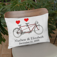 Vintage Tandem Vélo Tandem Personnalisé Mariage