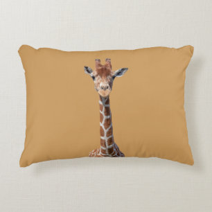 Coussins Décoratifs Visage mignon de girafe