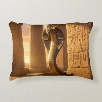 Coussins Décoratifs Wadjet - Déesse cobra égyptienne