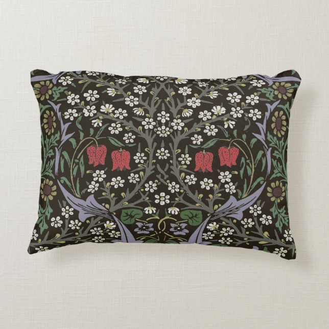 Coussins Décoratifs William Morris Blackthorn Tapestry Floral (Dos)