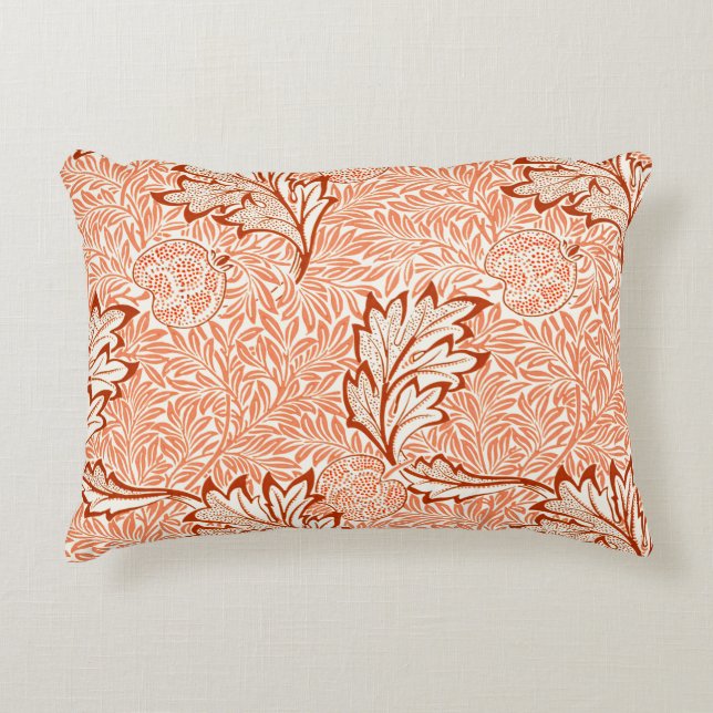 Coussins Décoratifs William Morris Botanical Apple Design (Devant)