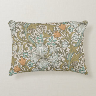 Coussins Décoratifs William Morris Golden Lily Blue Gold Classic