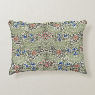 Coussins Décoratifs William Morris Larkspur Floral Vert rose bleu