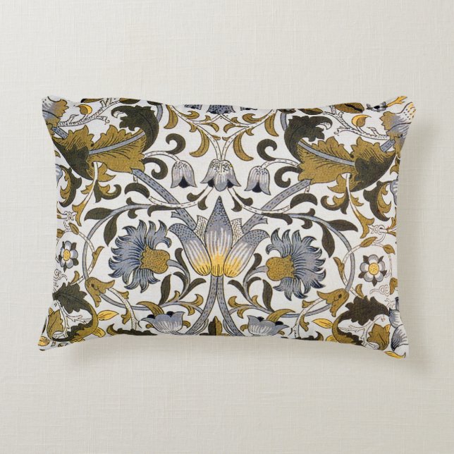 Coussins Décoratifs William Morris Lodden Fleur florale (Dos)