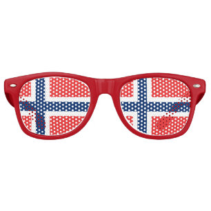 Coussins du Parti et lunettes de soleil Norvège /