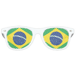 Coussins du Parti & Lunettes de soleil du Brésil /