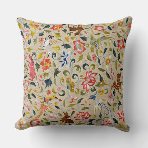 Coussins en soie animaux de broderie