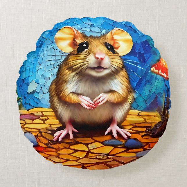 Coussins et coussins en mosaïque (Devant)