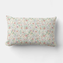 Coussins et Poufs Fleur Pastel