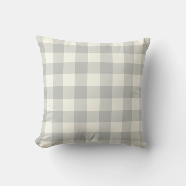 Coussins extérieurs de gris argenté - motif de (Recto)