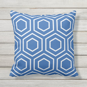 Coussins extérieurs de motif géométrique de ble