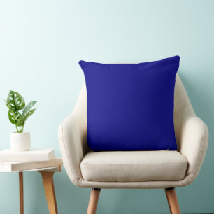 Coussins jetés bleu marine