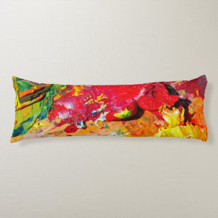Coussins Longs Abstraite De Palette Artiste