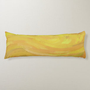 Coussins Longs Aiguille jaune ananas