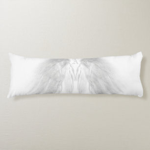 Coussins Longs AILES D'ANGE Monogramme Blanc