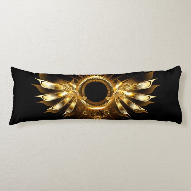 Coussins Longs Ailes de Steampunk (Devant)