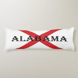 Coussins Longs Alabama et drapeau tpcn