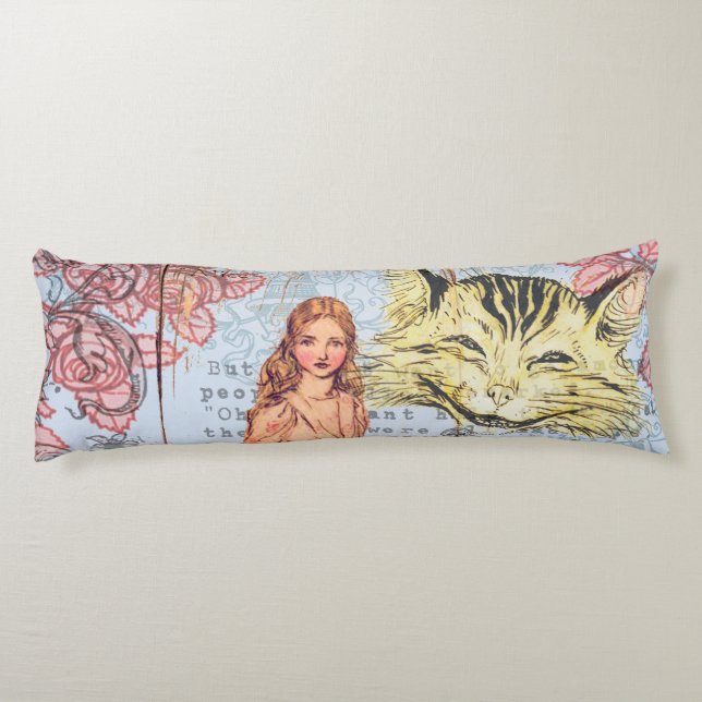 Coussins Longs Alice au pays des merveilles Classique Cheshire Ra (Dos)