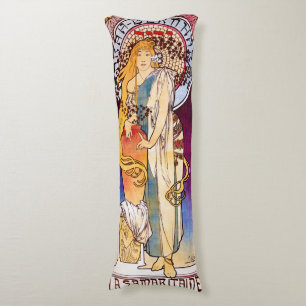 Coussins Longs Alphonse Mucha