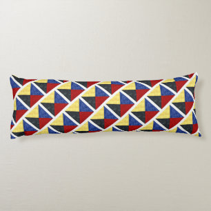 Coussins Longs Aquarelle Signal nautique Pavillon maritime