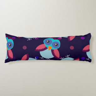 Coussins Longs arrière - plan motif owl