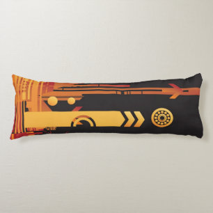 Coussins Longs Arrière - plan tramé technique 2