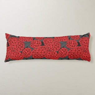Coussins Longs Arygdale rouge