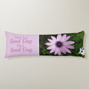 Coussins Longs Aujourd'Hui Est Une Bonne Journée Pink Purple Phot