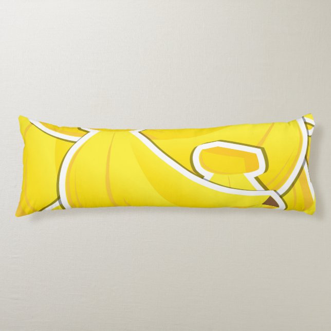 Coussins Longs Bananes funky (Devant)