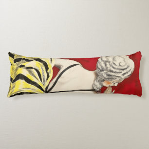 Coussins Longs Beauté française art nouveau Crème de Luzy publici