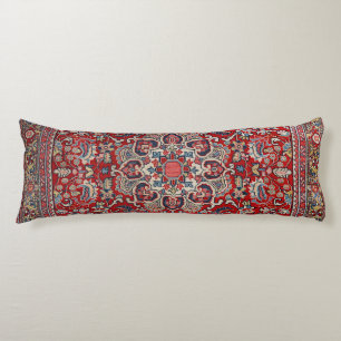Coussins Longs Bijar Perse fine Rouge Bleu Jaune 