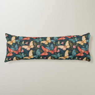 Coussins Longs Bliss papillon : Embrassez l'élégance de la nature