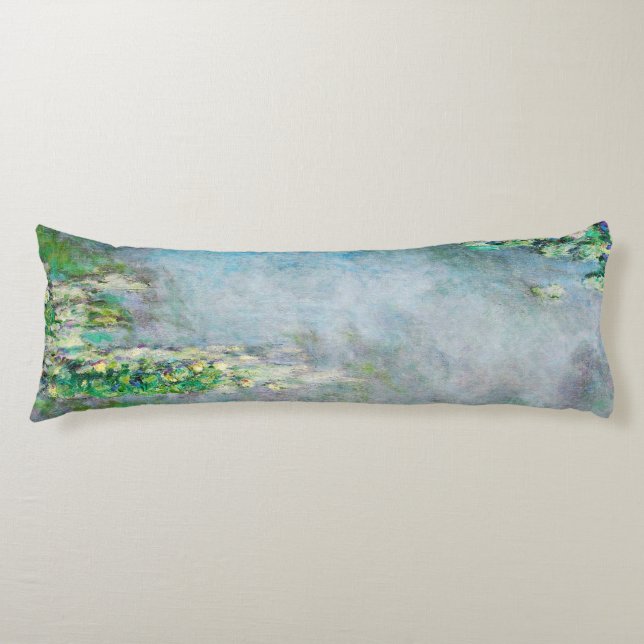 Coussins Longs Body Pillow Claude Monet Waterlily Fine Art (Devant)