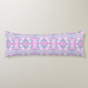 Coussins Longs Bohemian Chintz 53 Pastel Pink Periwinkle