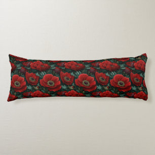 Coussins Longs Bouquet d'anémones Canapé classique Intérieurs cha