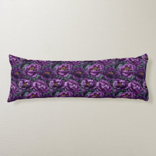 Coussins Longs Bouquet de pivoines Décor de ferme victorien cale