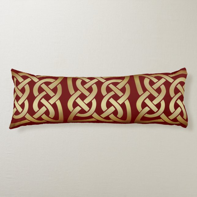 Coussins Longs Bronze Tone Celtic (Devant)