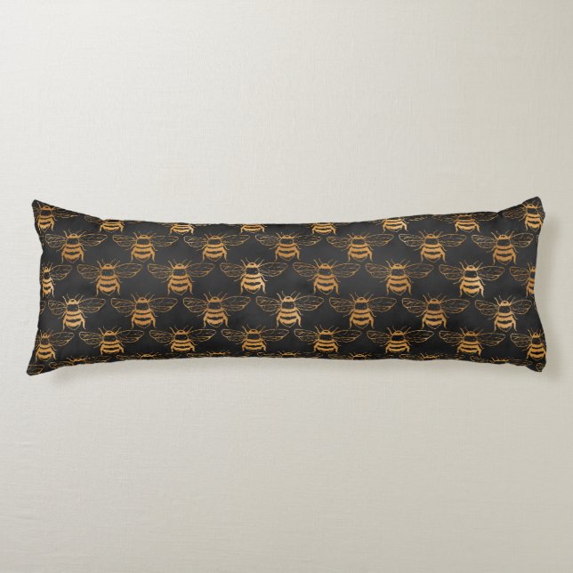 Coussins Longs Bumble Bees (Devant)