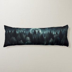 Coussins Longs Camion de la forêt nocturne
