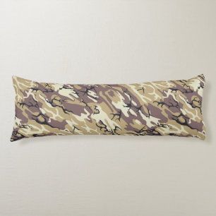Coussins Longs Camo Brown