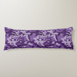 Coussins Longs Camouflage violet, Armée