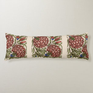 Coussins Longs Carreau de fleur d'œillet Art antique rustique De 