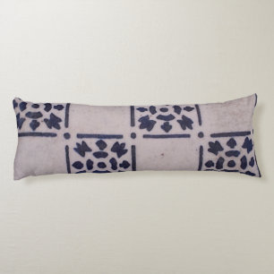 Coussins Longs Carrelage Delft Bleu : Motif d'art néerlandais cla