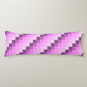 Coussins Longs Carrés rose et violet