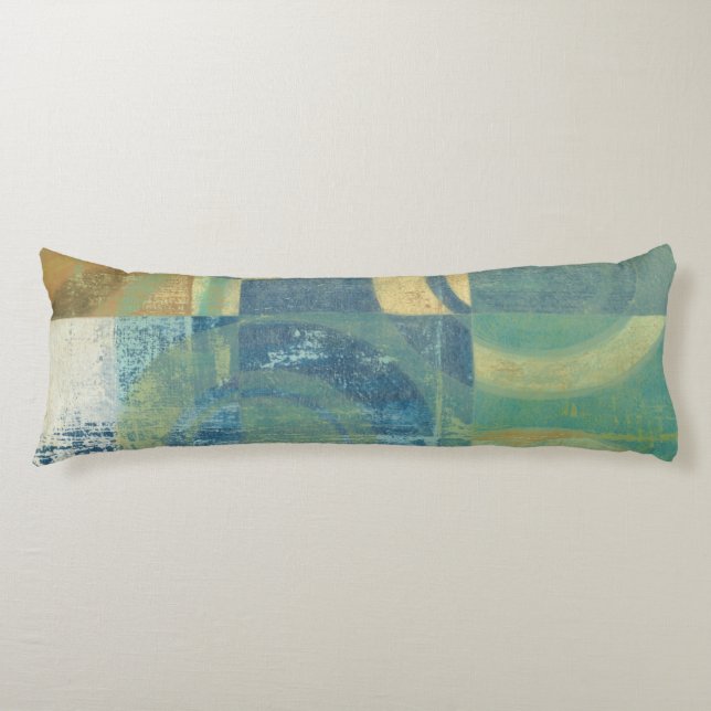Coussins Longs Cercles et panneaux multicolores (Devant)
