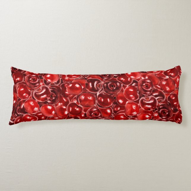 Coussins Longs Cerises sucrées (Devant)