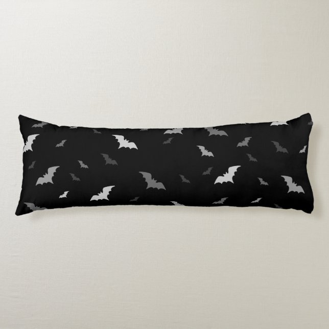 Coussins Longs 🦇 chauve-souris gothique vampire (Devant)